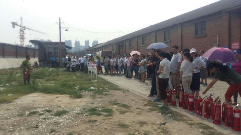 MILAN米兰体育·（中国）官方网站集团河南分公司消防器材使用培训