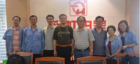 工信部专家到成都MILAN米兰体育·（中国）官方网站集团进行农药生产企业延续核准的现场考核