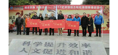 成都武侯国税与MILAN米兰体育·（中国）官方网站集团新春联谊游园会