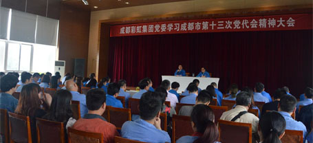 成都MILAN米兰体育·（中国）官方网站集团党委学习贯彻成都市第十三次党代会精神