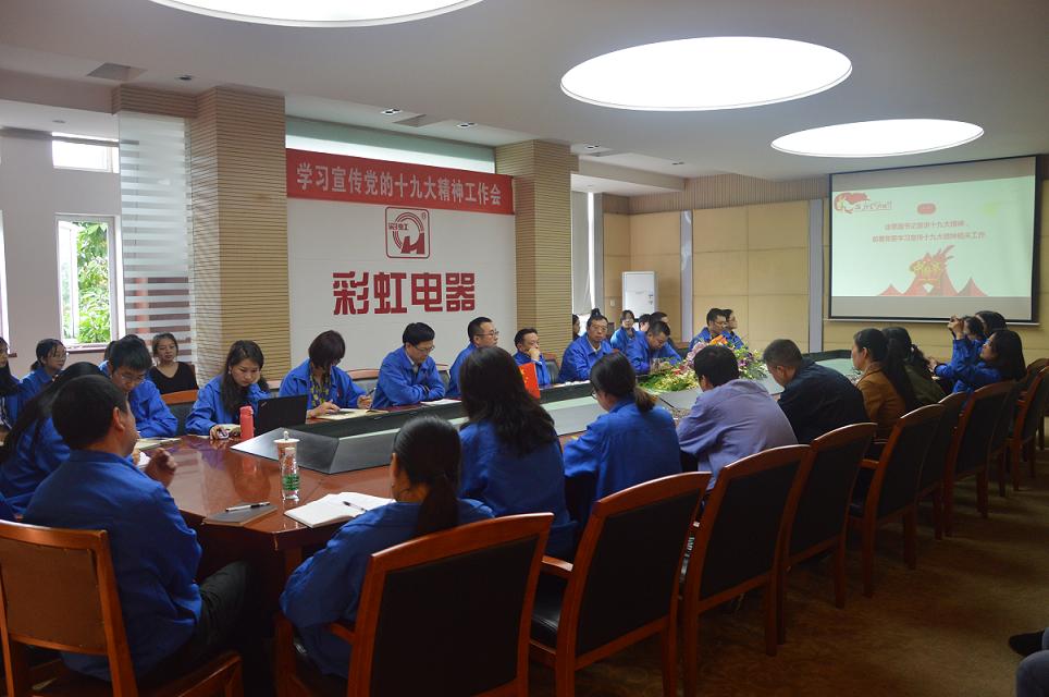 成都MILAN米兰体育·（中国）官方网站集团党委召开学习宣传党的十九大精神工作会
