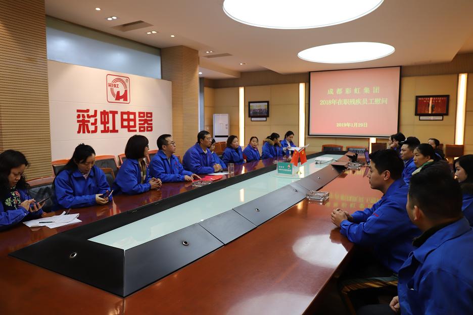 成都MILAN米兰体育·（中国）官方网站集团2019年新春残疾人慰问活动