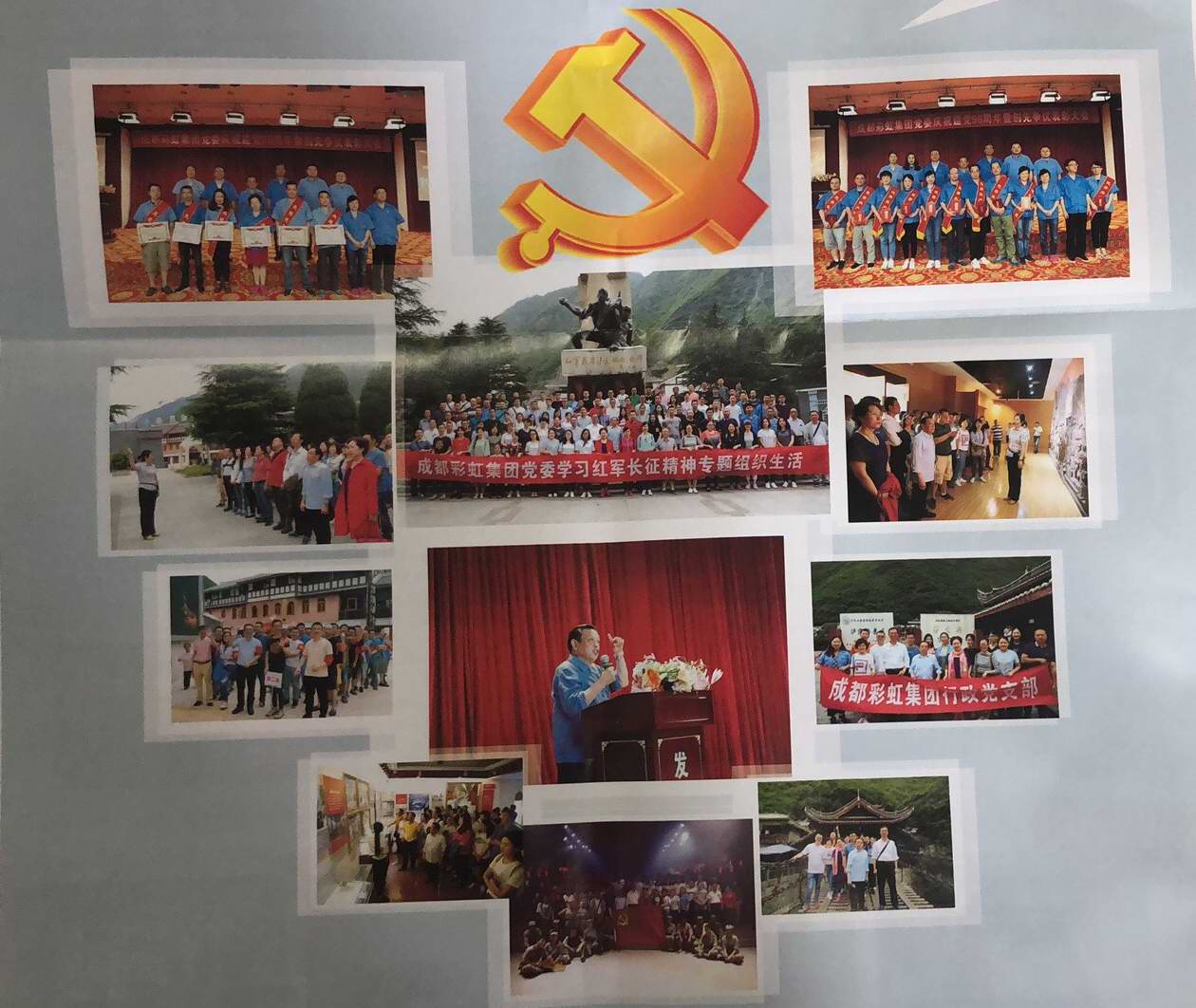 成都MILAN米兰体育·（中国）官方网站集团党委庆七一系列活动掠影