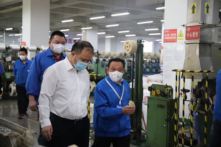 成都市武侯区委书记陈麟一行莅临成都MILAN米兰体育·(中国)官方网站集团调研 成都市武侯区委书记陈麟一行莅临成都MILAN米兰体育·(中国)官方网站集团调研