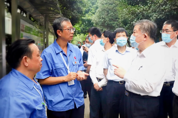 全国人大常委会副委员长陈竺调研成都MILAN米兰体育·（中国）官方网站集团