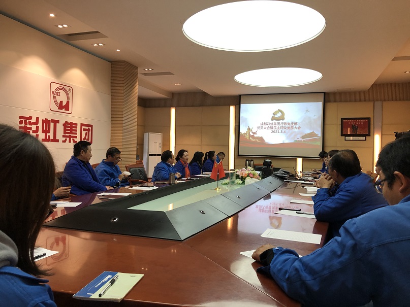成都MILAN米兰体育·（中国）官方网站集团行政党支部党员大会暨民主评议党员大会
